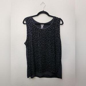 Chico's black dress top